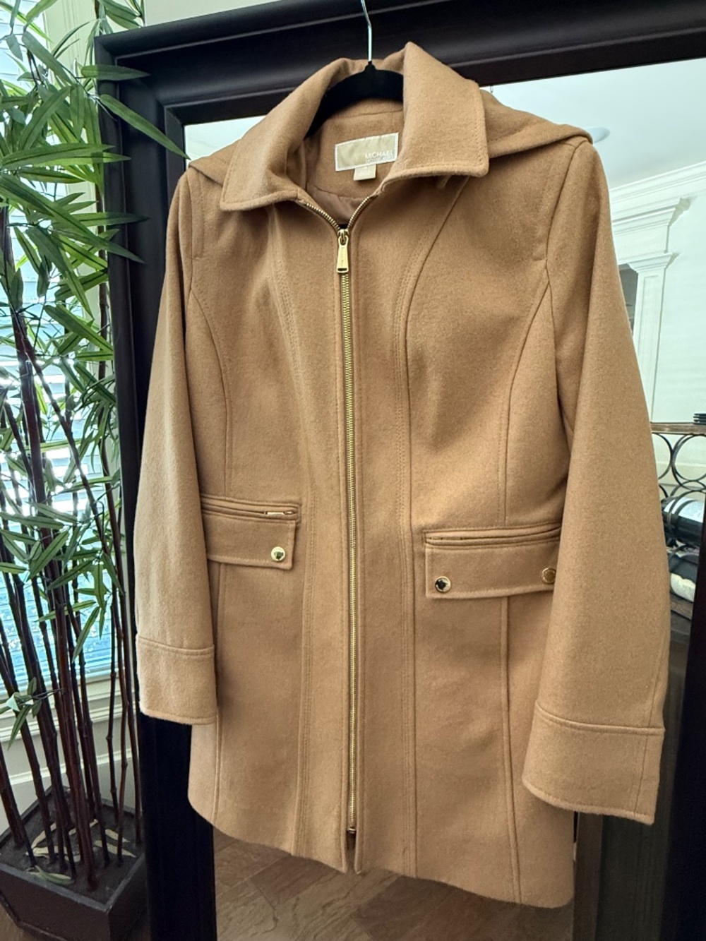 MICHAEL Michael Kors Wool Blend Jacket - Size 4